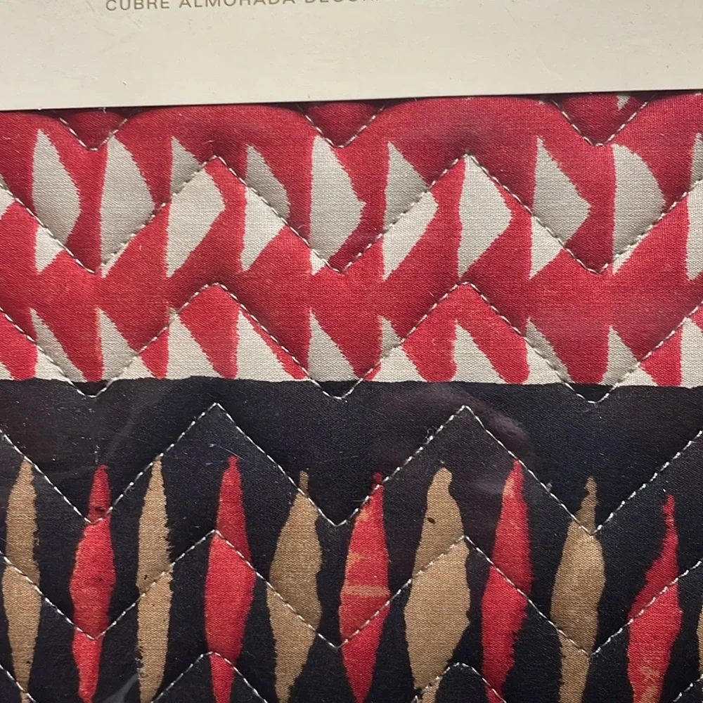 NIP RALPH LAUREN Heritage Balti Brown Multi Quilted STANDARD Sham Set of (2)